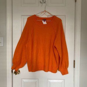 Vince Camuto Orange Sweater